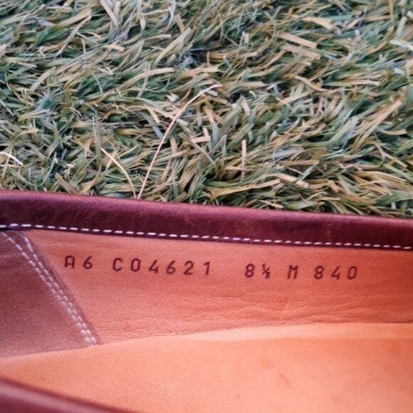 Cole Haan Collection Penny Loafer Leather Slide On Brown Contrast Stitching 8.5 - Picture 8 of 8